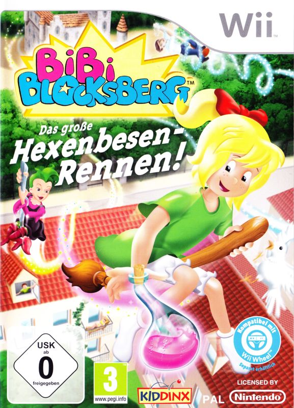 Bibi Blocksberg 2 box art for Wii